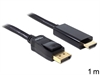 Imagem de Cabo Delock  Displayport M / HDMI M 1 mts