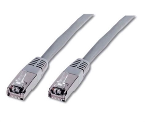 Imagem de Chicote FTP RJ45 Cat5e 15.00m Cinza