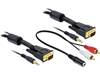 Picture of Cabo Delock  VGA  M+ Audio M +RCA M  5m