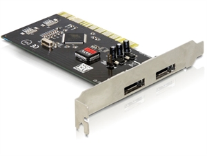 Imagem de Controladora Delock PCI Sata 2xext esata