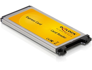 Picture of Placa Delock ExpressCard Leitor Cartões 18 em 1