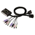 Imagem de Aten KVM USB, DVI e audio 2.1 surround com controlo remoto