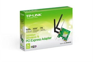 Imagem de Placa Rede Wireless PCI Express 300Mbps - TL-WN881ND