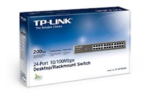 Imagem de Switch TP-LINK 24 Portas 10/100 Rack - TL-SF1024