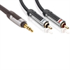 Picture of Cabo Audio GOLD Jack 3.5 M/2xRCA M-5.00m