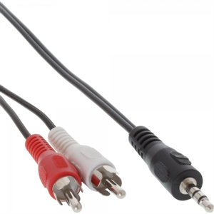 Imagem de Cabo Jack  3.5 M/2 RCA Macho  2 mts