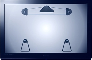 Imagem de Suporte parede para ecrans LED univ.