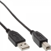 Imagem de Cabo USB  tipo A/B preto 3.00m