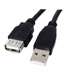 Picture of Cabo USB 2.0 ext. AM/AF 3.00m negro