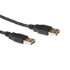 Imagem de Cabo USB 2.0 tipo A/A M/M preto 3.00m