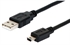 Imagem de Cabo USB tipo A/ mini B 5p preto 3.00m