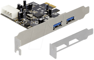 Imagem de Controladora Delock PCI Express Card   2 x USB 3.0