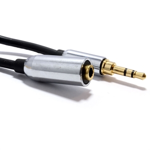 Picture of Cabo Audio Jack 3.5M/Jack 3.5F GOLD 5.00m