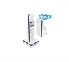 Imagem de Telefone Motorola S/ Fios D851 + Skype Branco