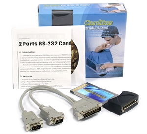 Picture of Controladora PCMCIA CardBus 2xRS232 SUNIX