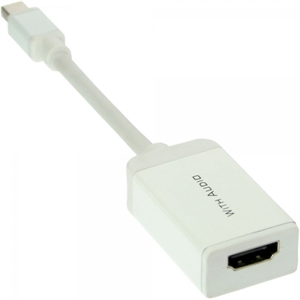 Imagem de Adaptador Mini Displayport M / HDMI F c/Audio