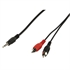 Imagem de Cabo Jack  3.5 M/2 RCA Macho1.5 mts