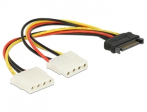 Picture of Cabo Alimentação interno Sata a2x Molex