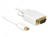 Picture of Cabo mini Displayport > VGA 15 pin male 1m