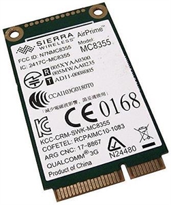 Picture of HP UN2430 EV-DO/HSPA W8 MINI CARD