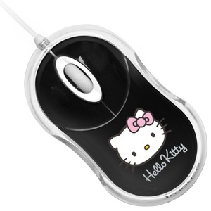 Picture of Rato Optico Hello Kitty  USB Black